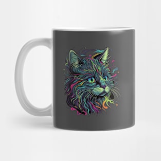 Astronaut Cat Space Cat Galaxy Kitten Mug